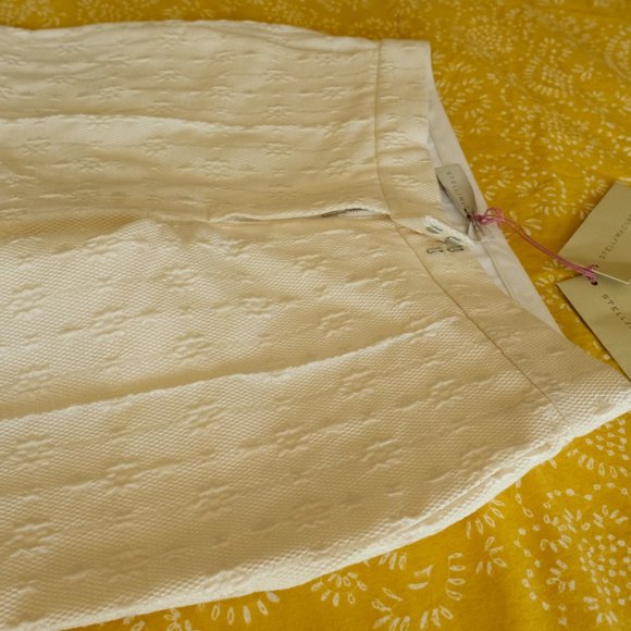 NWT Stella McCartney Designer White Cuffed Pants/Trousers - Picture 7 of 10